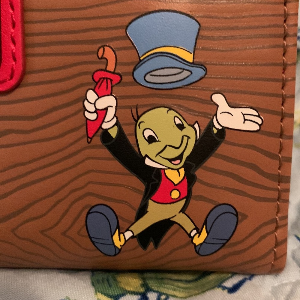 Pinocchio loungefly backpack with moving arms and matching loungefly wallet - Picture 14 of 16